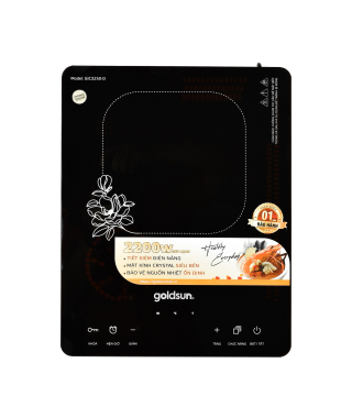 Bếp điện từ đơn Goldsun GIC3250D - Đa dạng chức năng nấu 