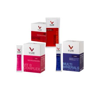 Set bộ 3 sản phẩm bổ sung V LIVE V1 - V Oxy, V Trition, V Neral, Hàng nhập khẩu chính hãng