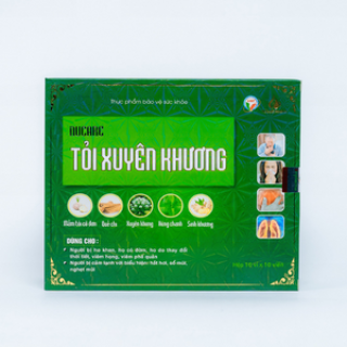 Tỏi xuyên khương NuCare, hộp 10 vỉ 10 viên nén