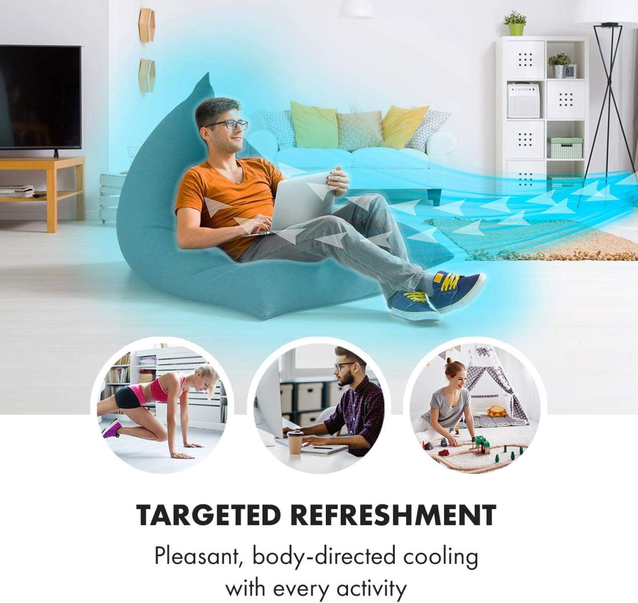 Quạt làm mát Klarstein Highrise 3 in 1